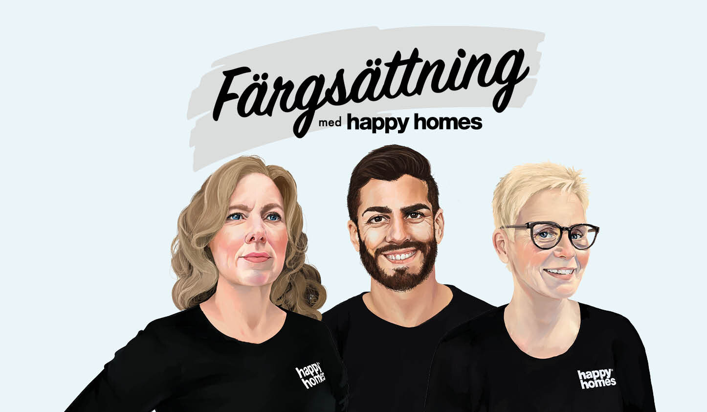 Färgsättning med Happy Homes 