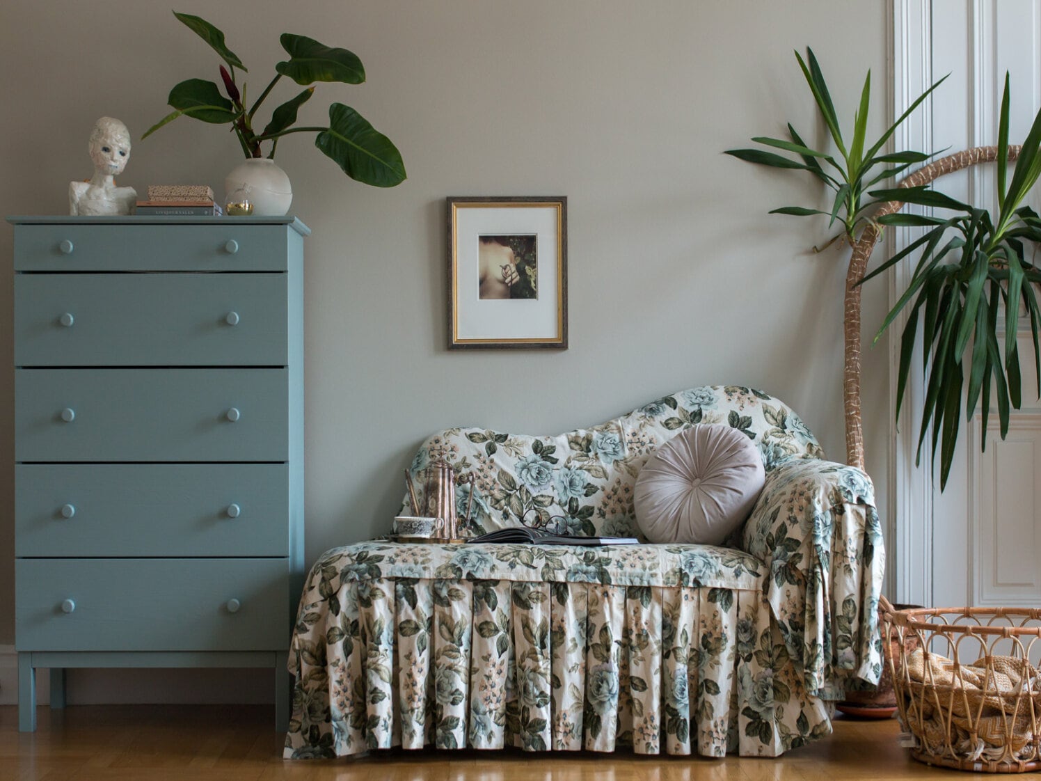 Nature beige vardagsrum Lycke