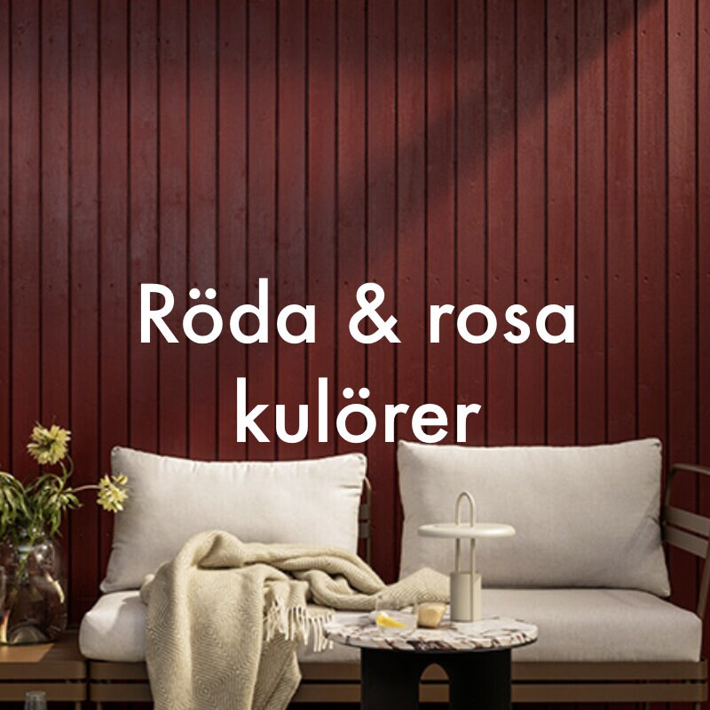 röd fasad