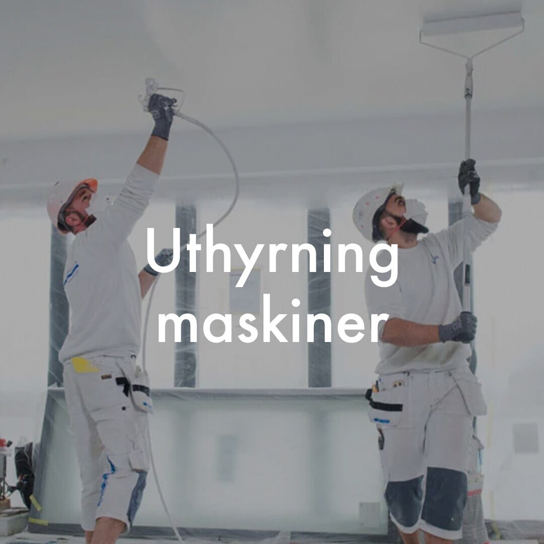 uthyrning maskiner