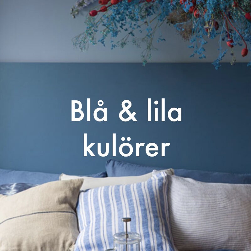 blå kulörer