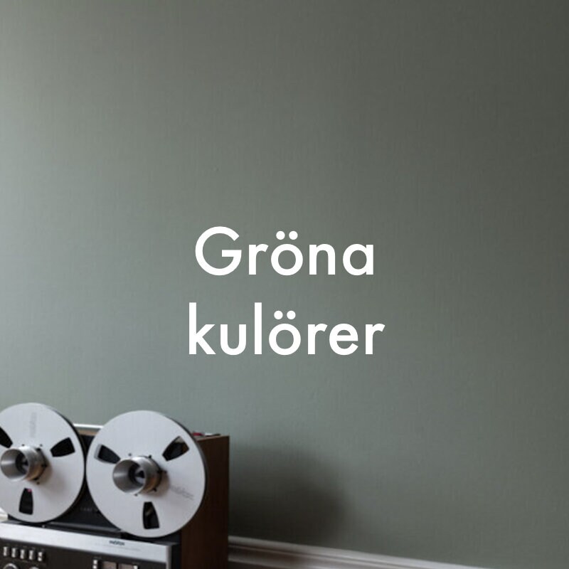 gröna kulörer