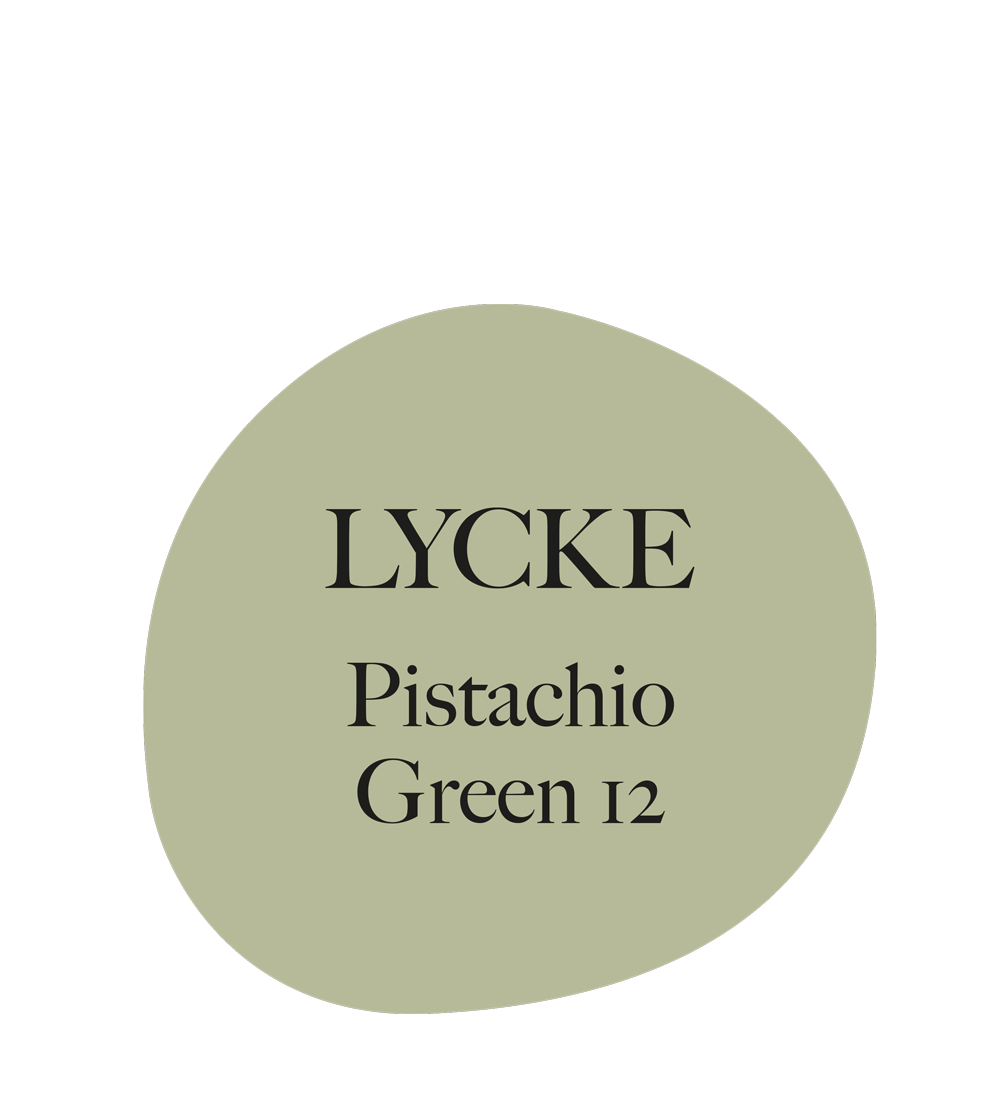 grön kulör pistachio green lycke
