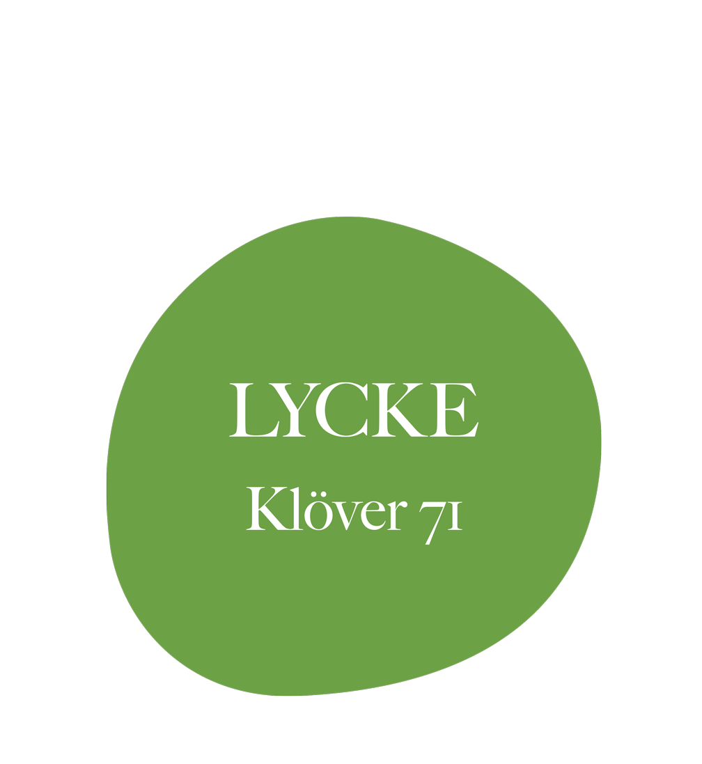 Lycke kulör klöver