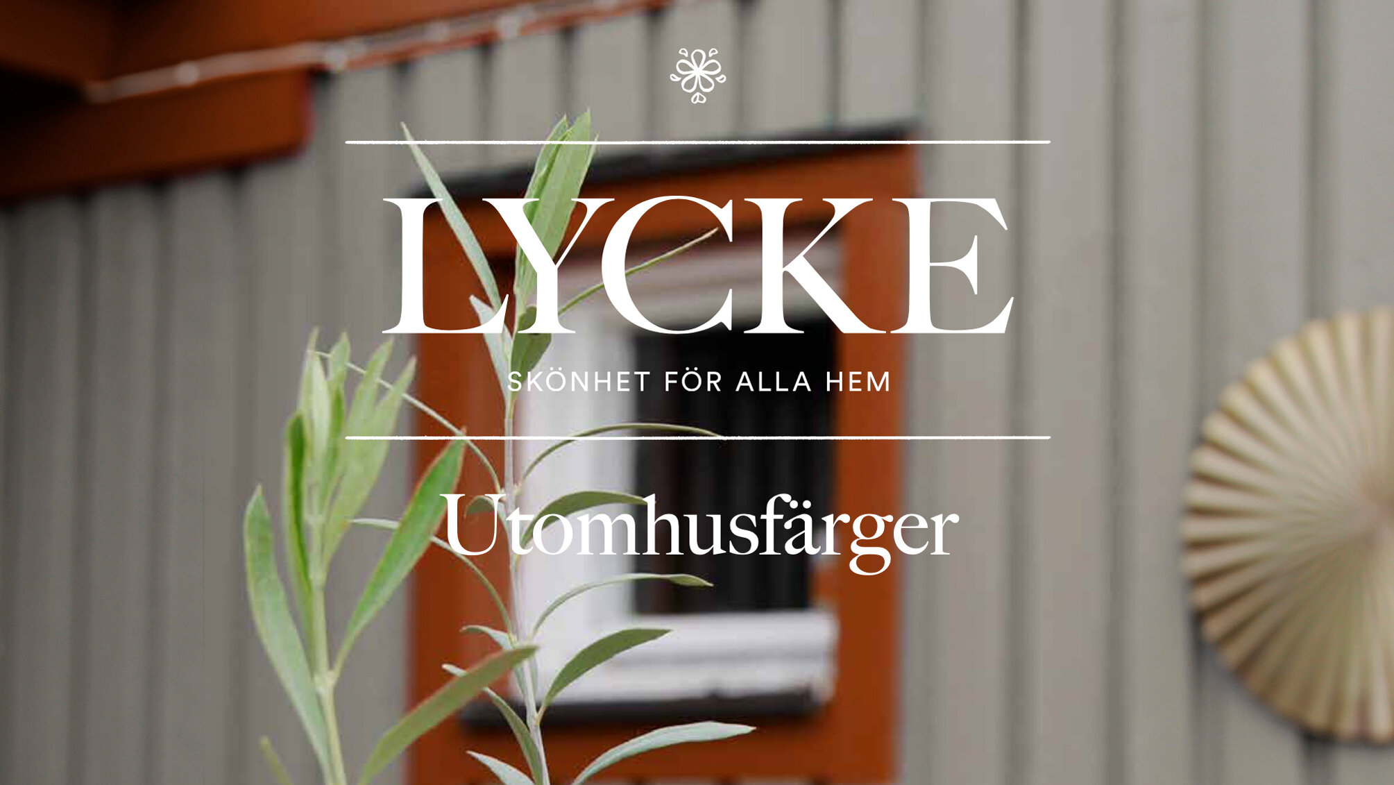 Lycke utomhusfärger kulörkarta