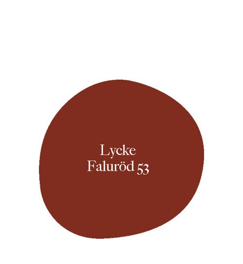 Faluröd fasadfärg