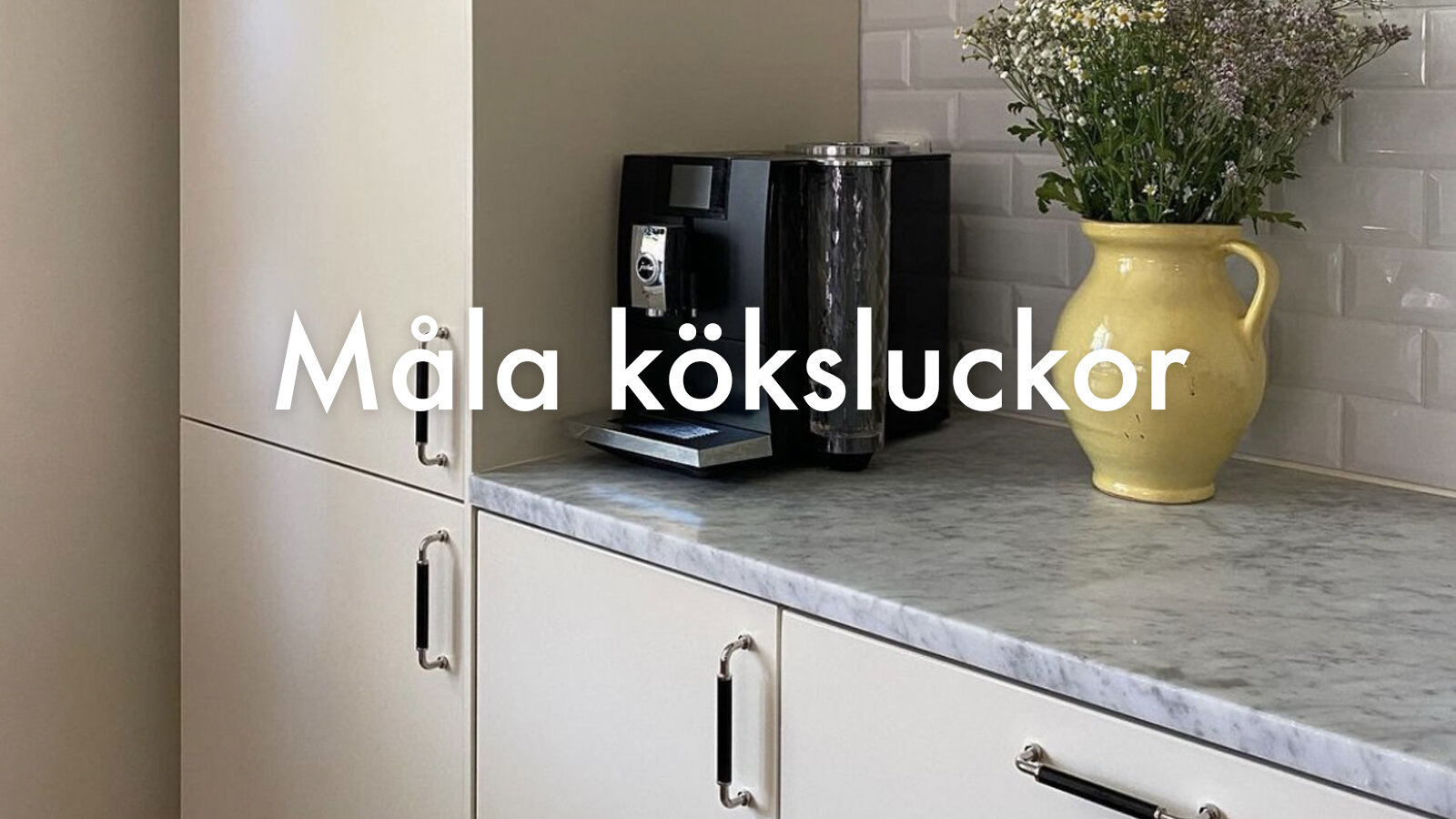 måla om köksluckor