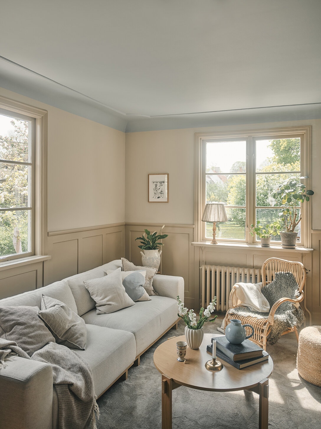 nordisk inredning lugn