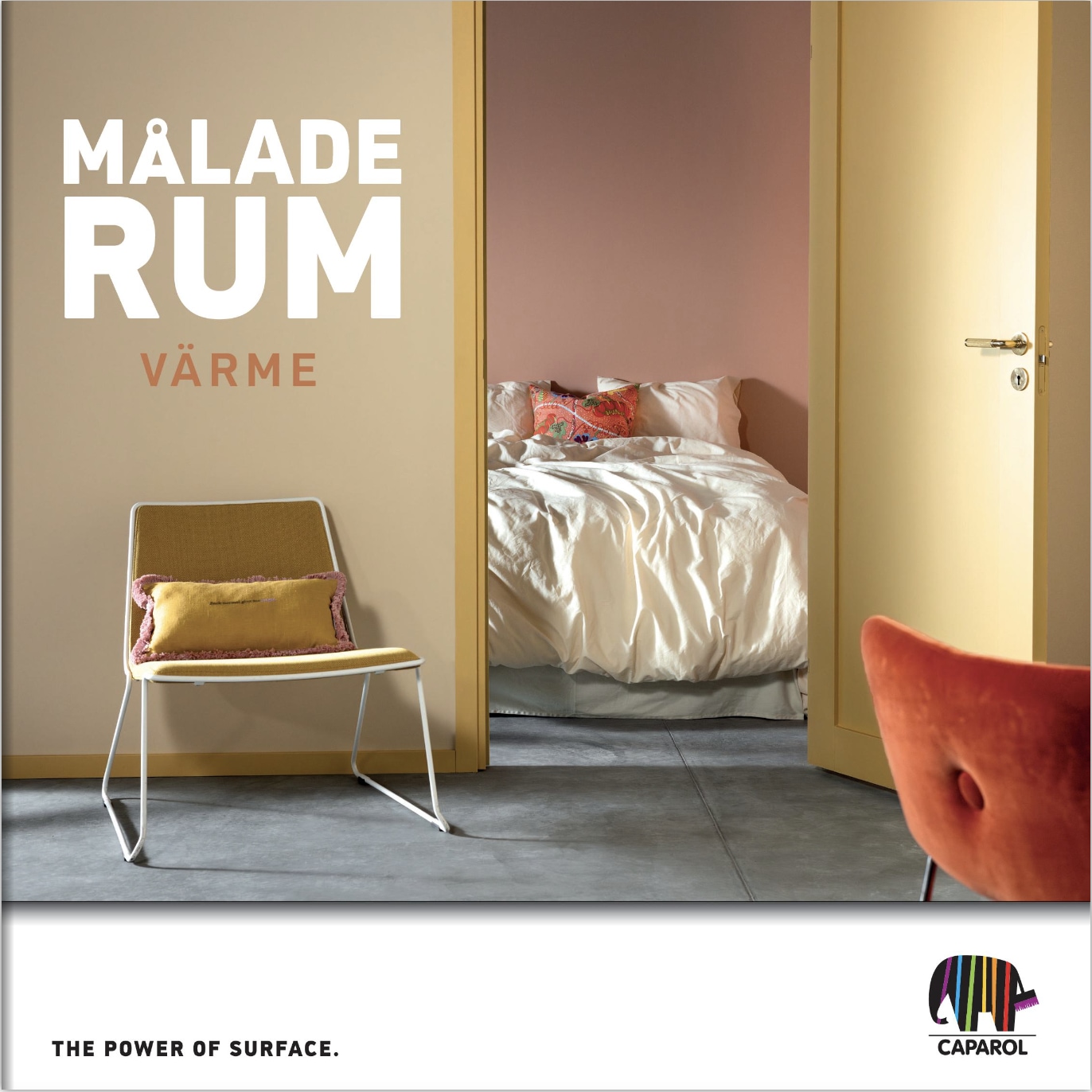 Målade rum värme