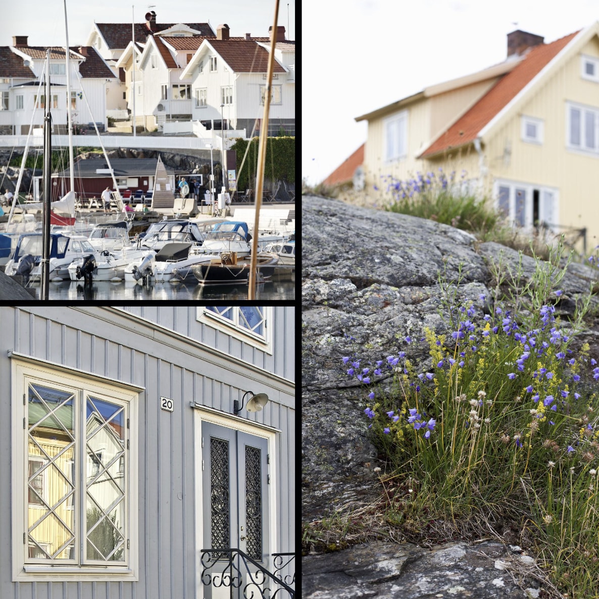 målade trähus