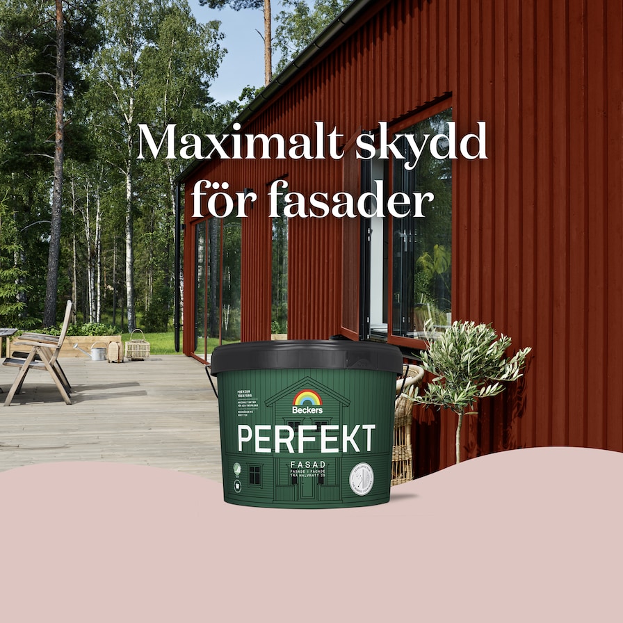 perfekt fasadfärg