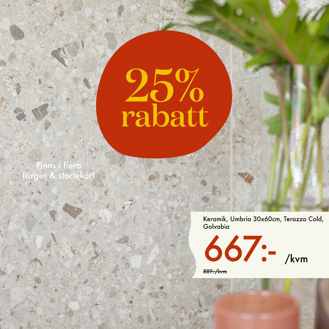 rabatt klinker