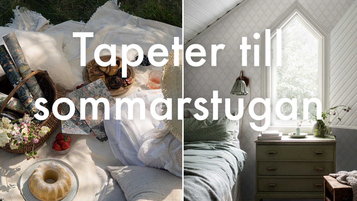 tapeter till sommarstugan