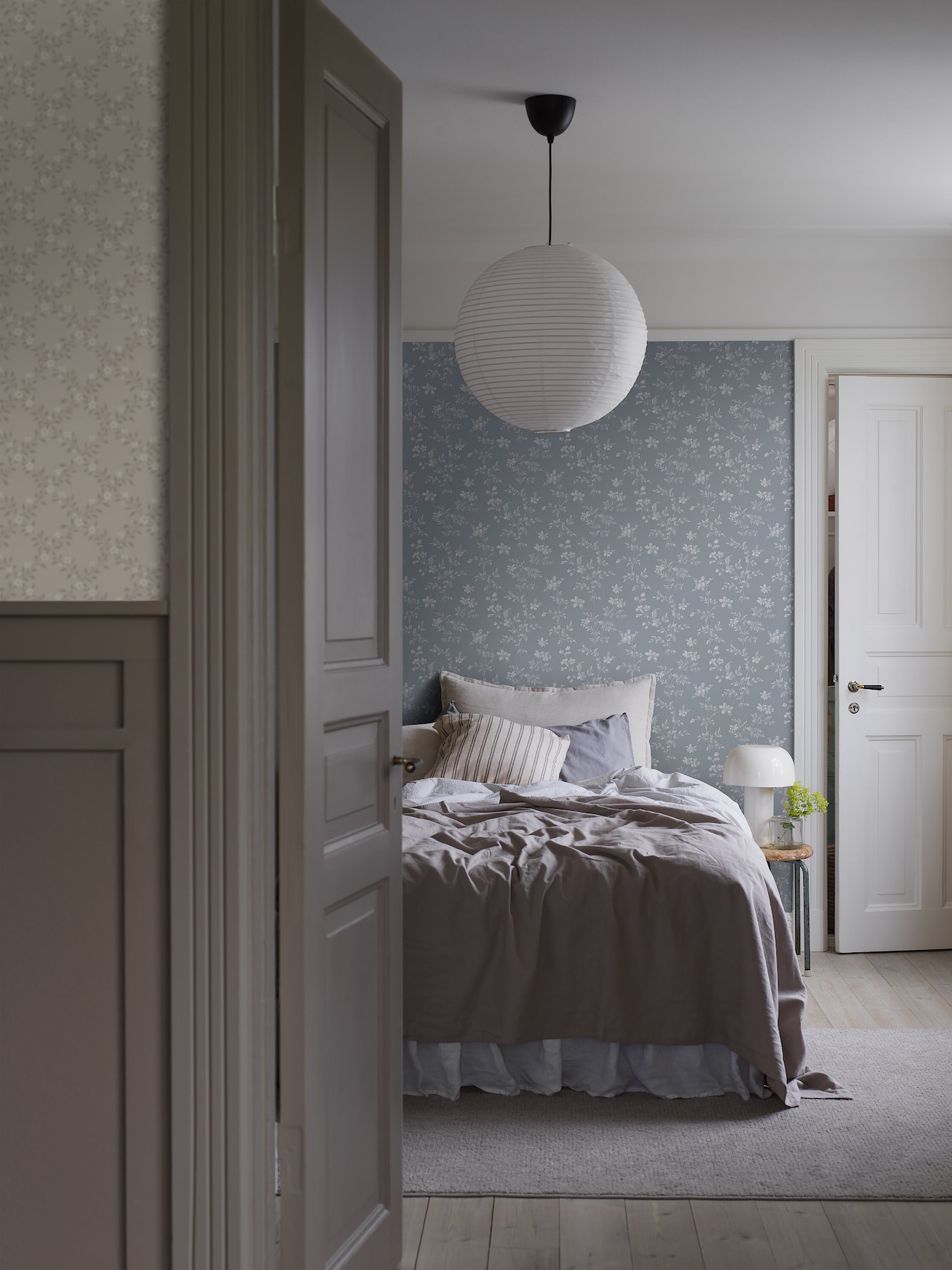 Tapeter till sovrum hos Happy Homes - Happy Homes