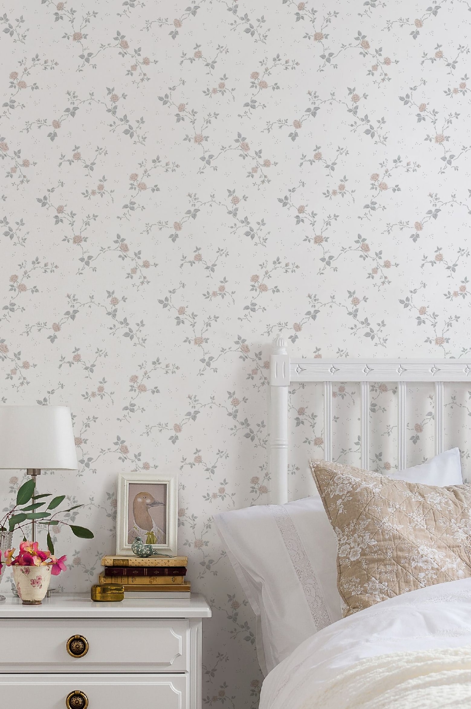 Tapeter till sovrum hos Happy Homes - Happy Homes