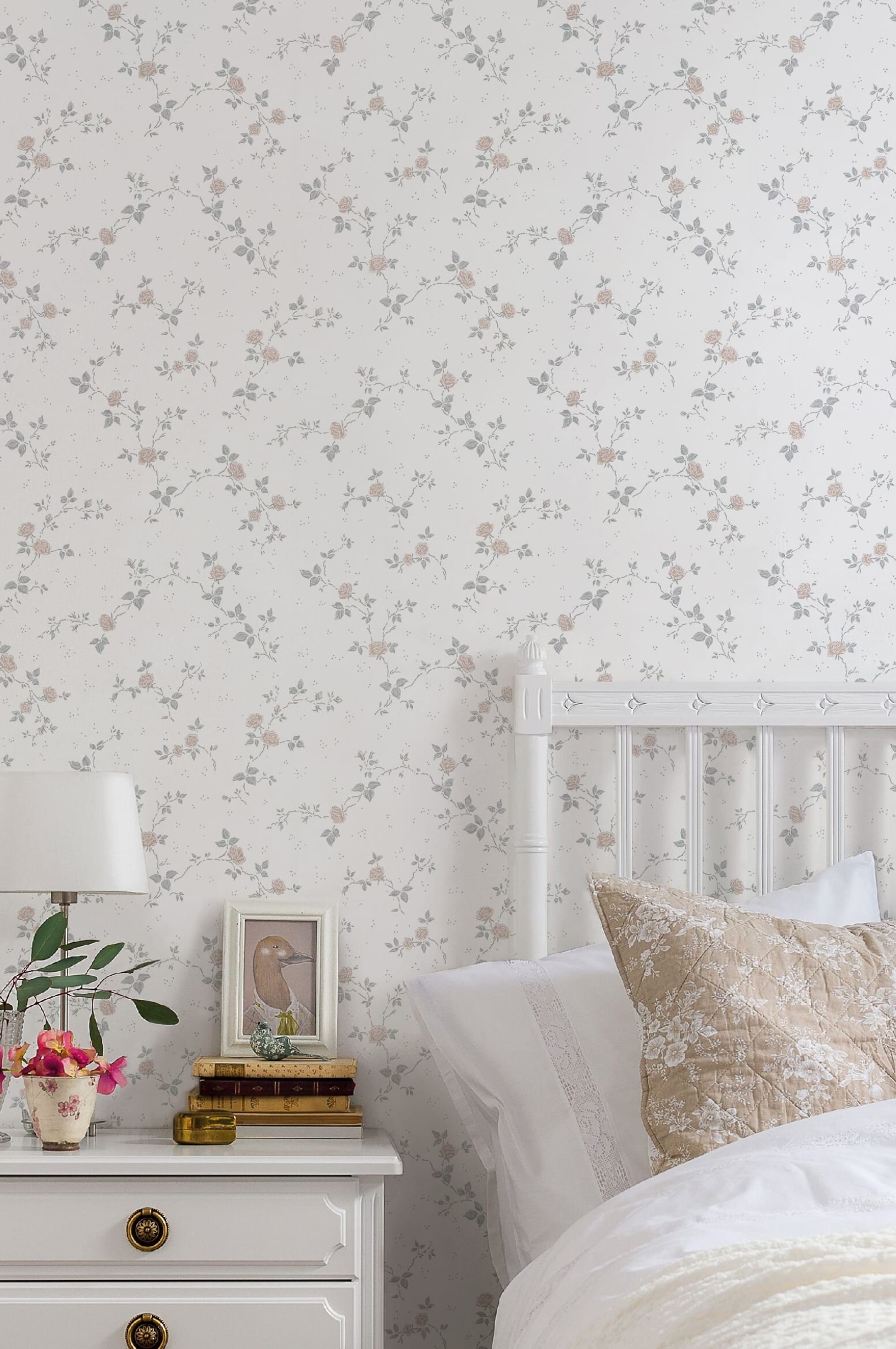 Tapeter till sovrum hos Happy Homes - Happy Homes