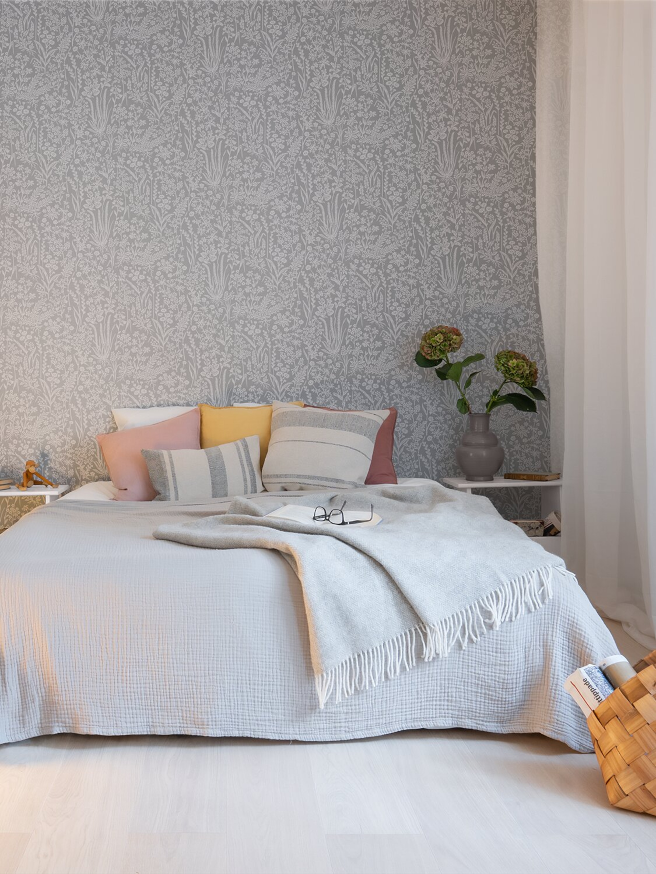 Tapeter till sovrum hos Happy Homes - Happy Homes