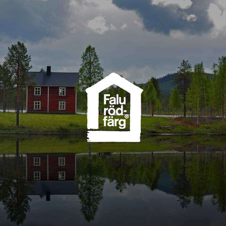 Falu rödfärg logo