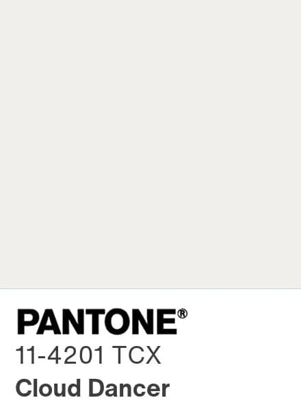 årets färg cloud dancer