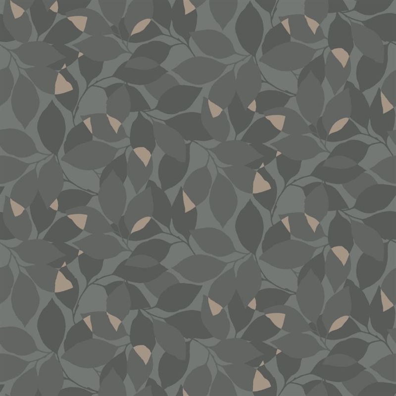 Product Image for Tapet Blommor&Blad Augusti Svart