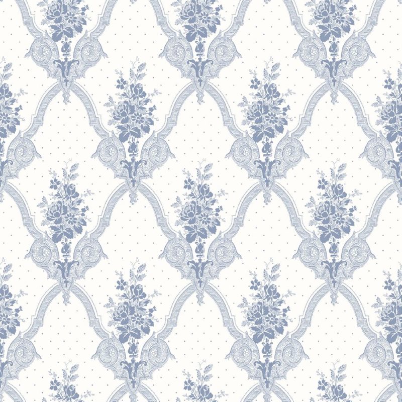 Product Image for Tapet Magasinet Blå Gammalsvenska Qu