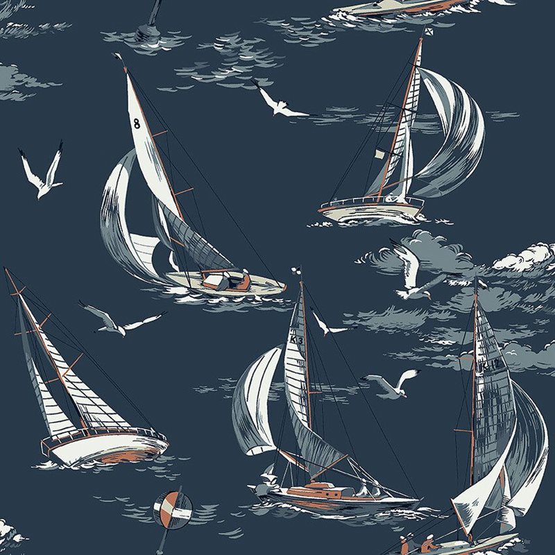 Product Image for Tapet Marstrand Ii 8853 Sailboats