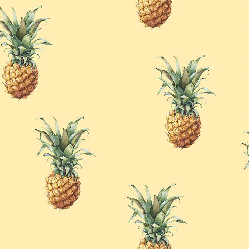 Product Image for Tapet Just Kitchens G45452 Pineapples