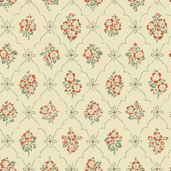 TAPET LOVISA BEIGE GAMMALSVENSKA PAPPER