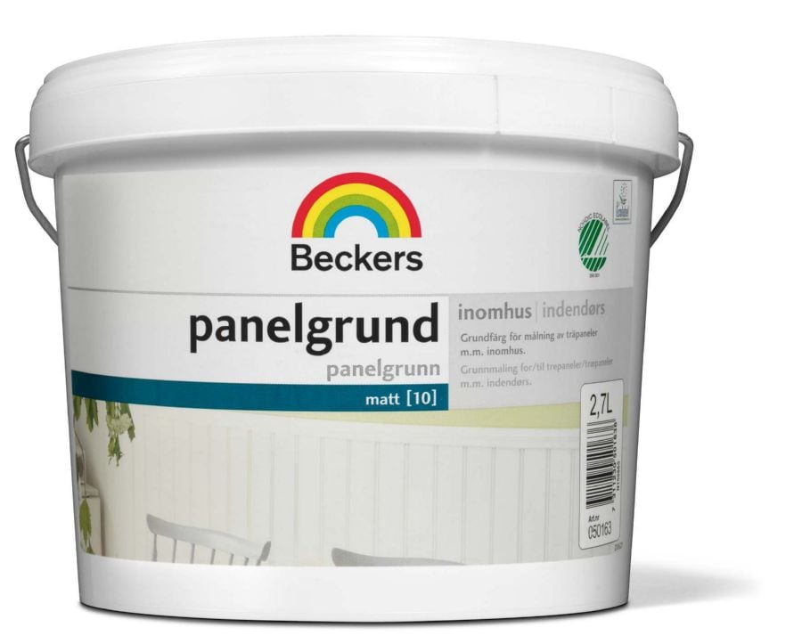 PANELGRUNDFÄRG VIT 0,9L