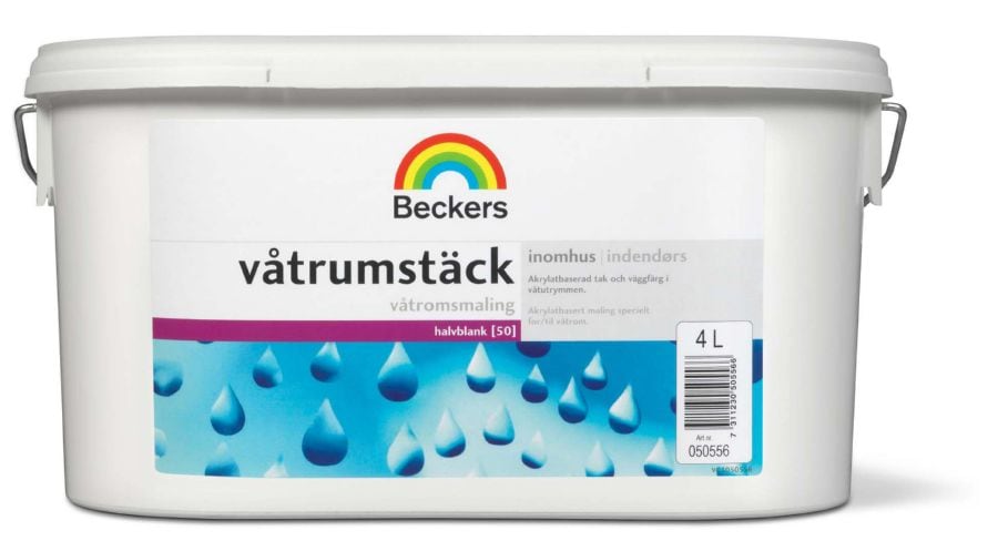 VÅTRUMSTÄCKFÄRG ANTIKVIT S0502-Y 1L