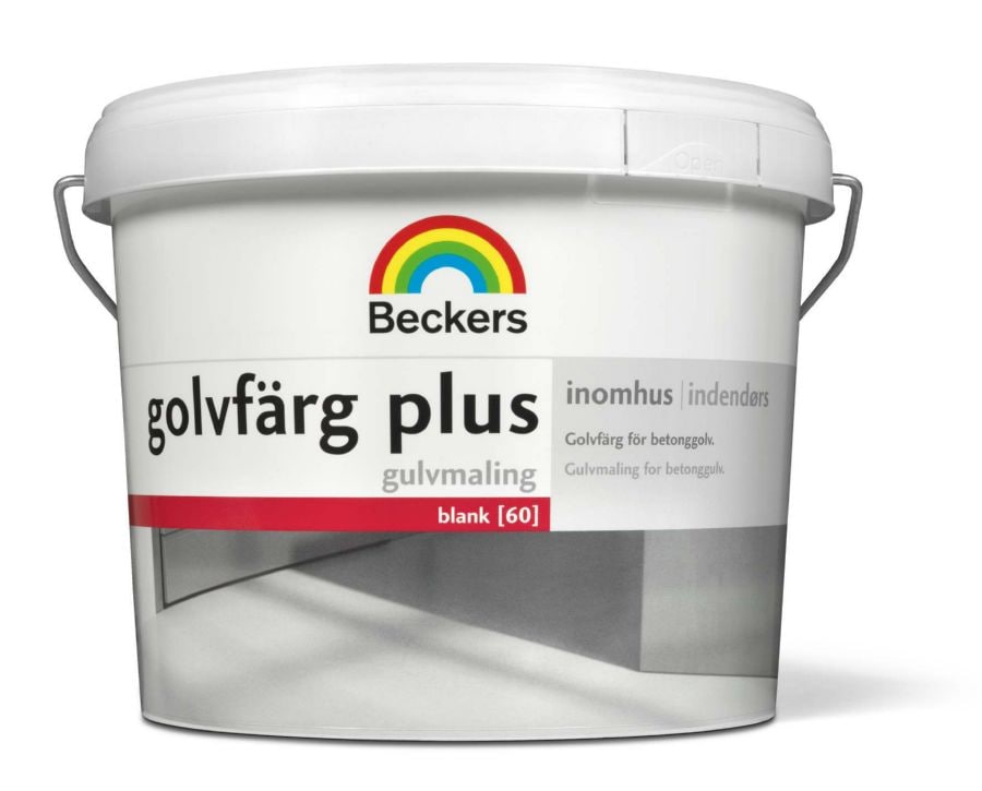 GOLVFÄRG PLUS 1 VIT 1L