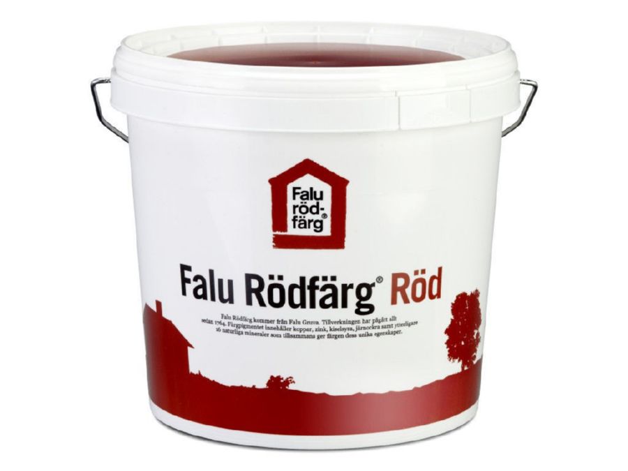 Falu Rödfärg Faluröd Slamfärg - Happy Homes