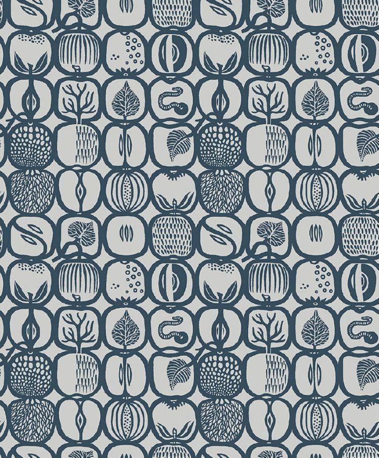 TAPET SCANDINAVIAN DESIGNERS III 1973 STIG LINDBERG FRUKTLÅ