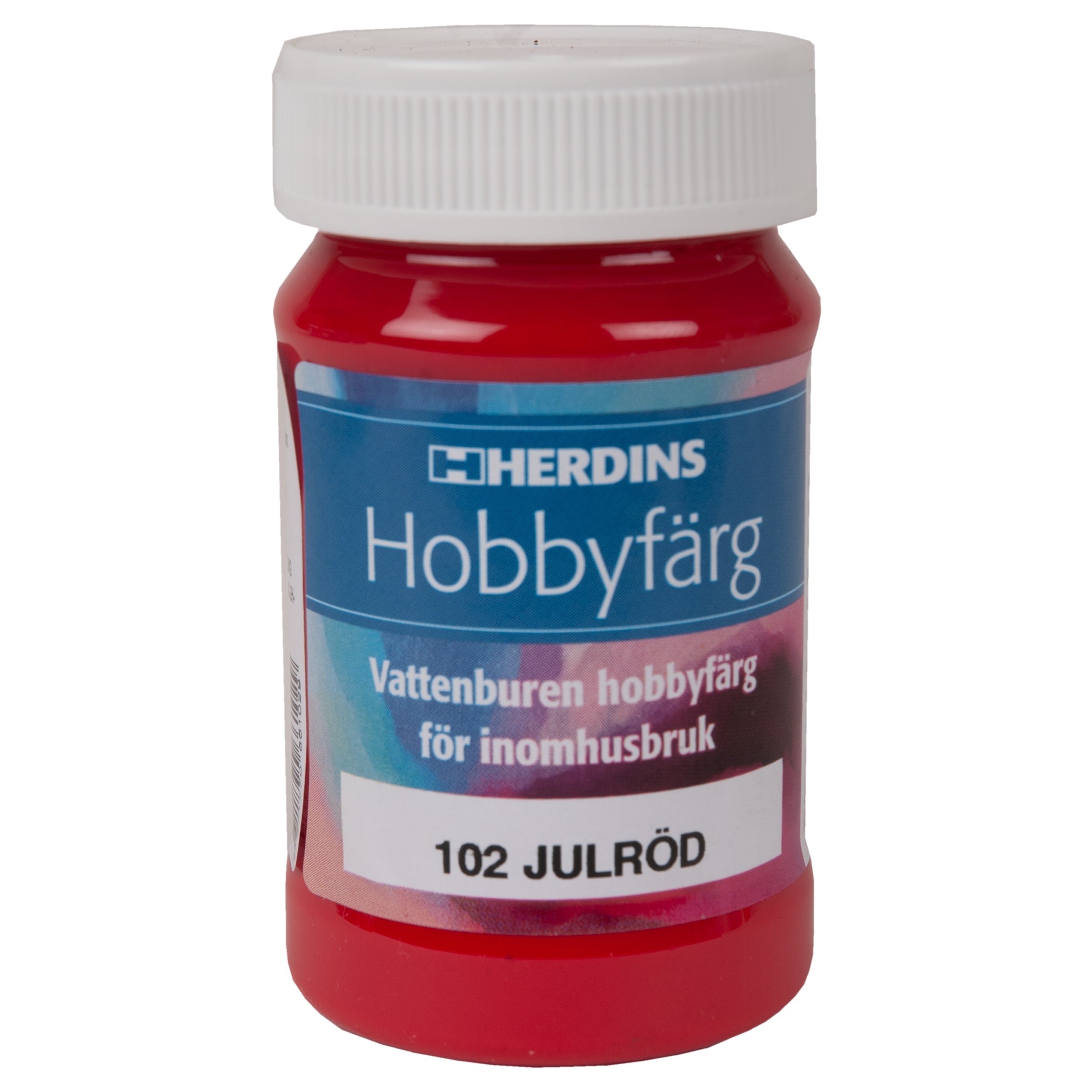 HOBBYFÄRG JULRÖD
