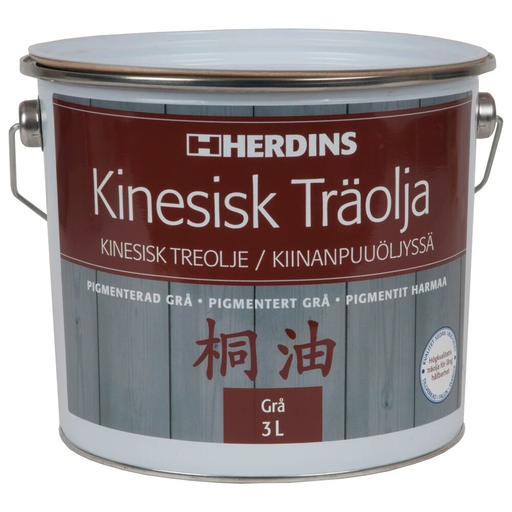 TRÄOLJA KINESISK GRÅ 1L