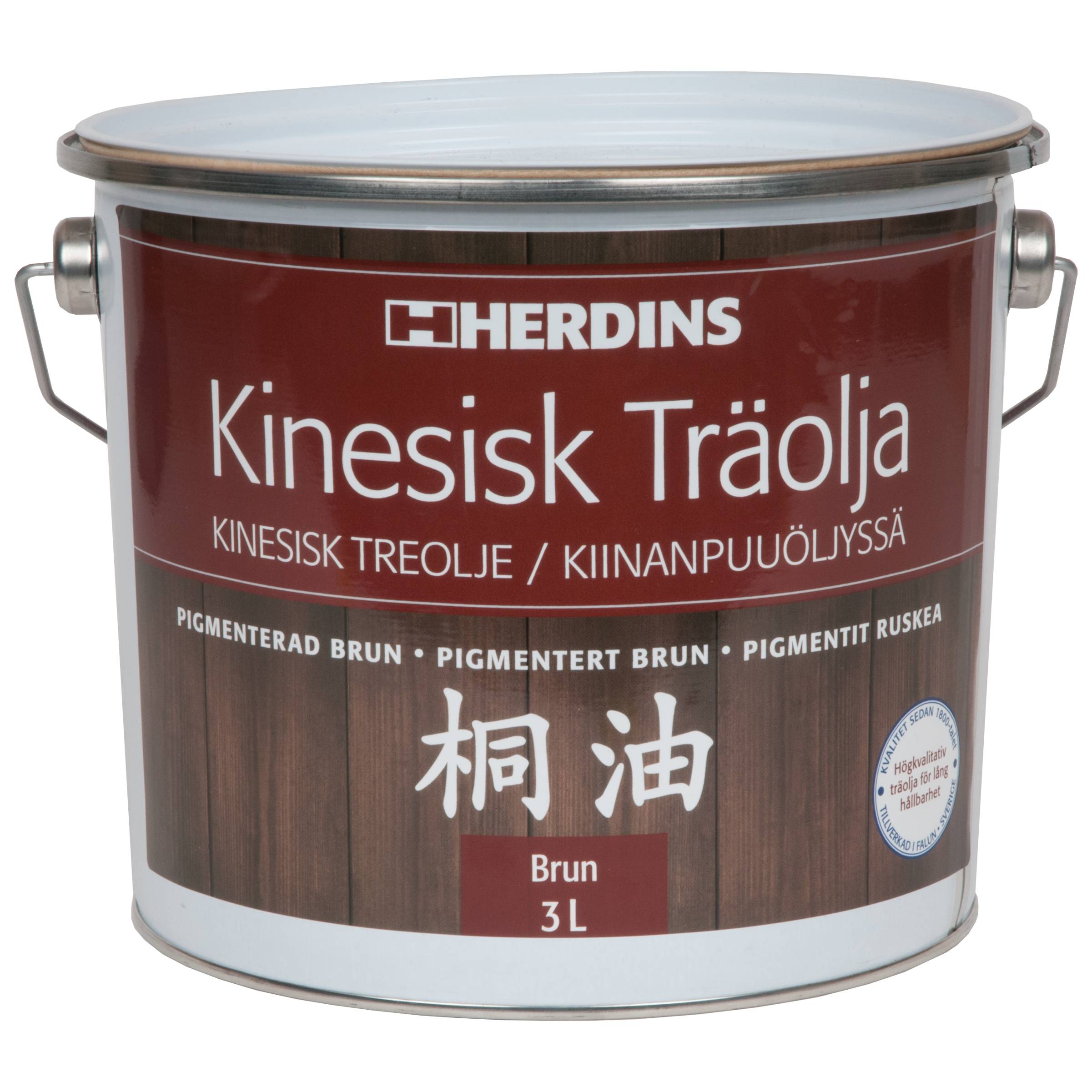 TRÄOLJA KINESISK BRUN 1L