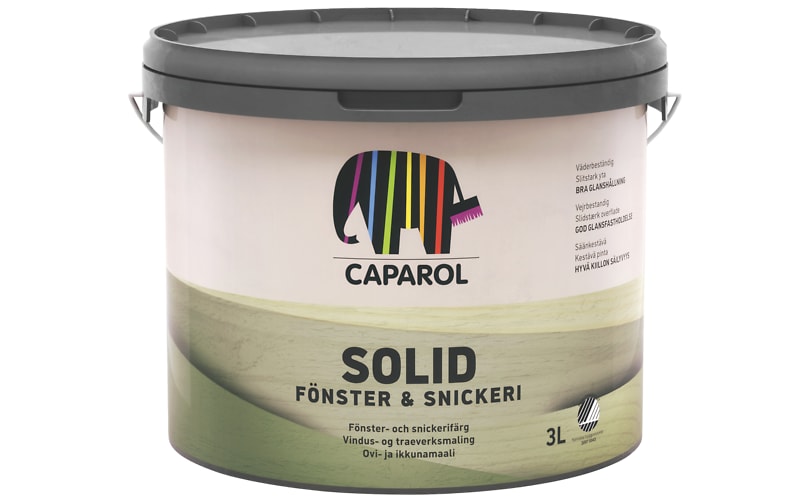 FÖNSTER&SNICKERIFÄRG SOLID BAS 1 0,95L