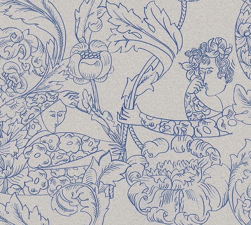 TAPET SWEDISH DESIGNERS 2065 FLORAL DREAM