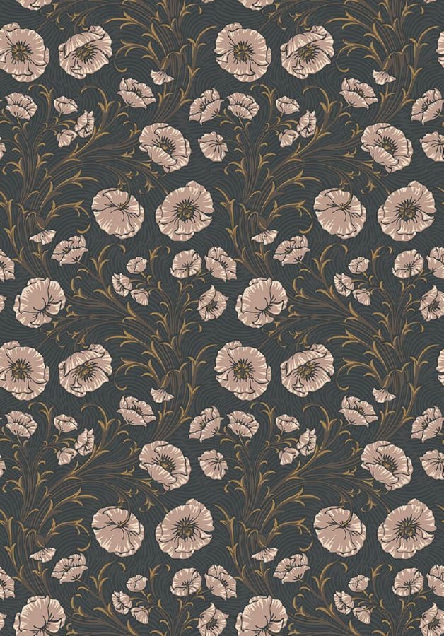 TAPET TREASURED 2268 POPPY FLOW