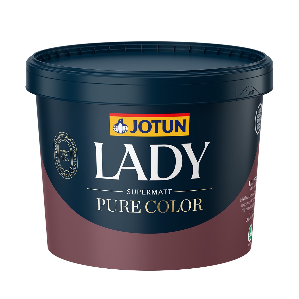 VÄGGFÄRG LADY PURE COLOR A-BAS 0,68L 25WMAWARJ