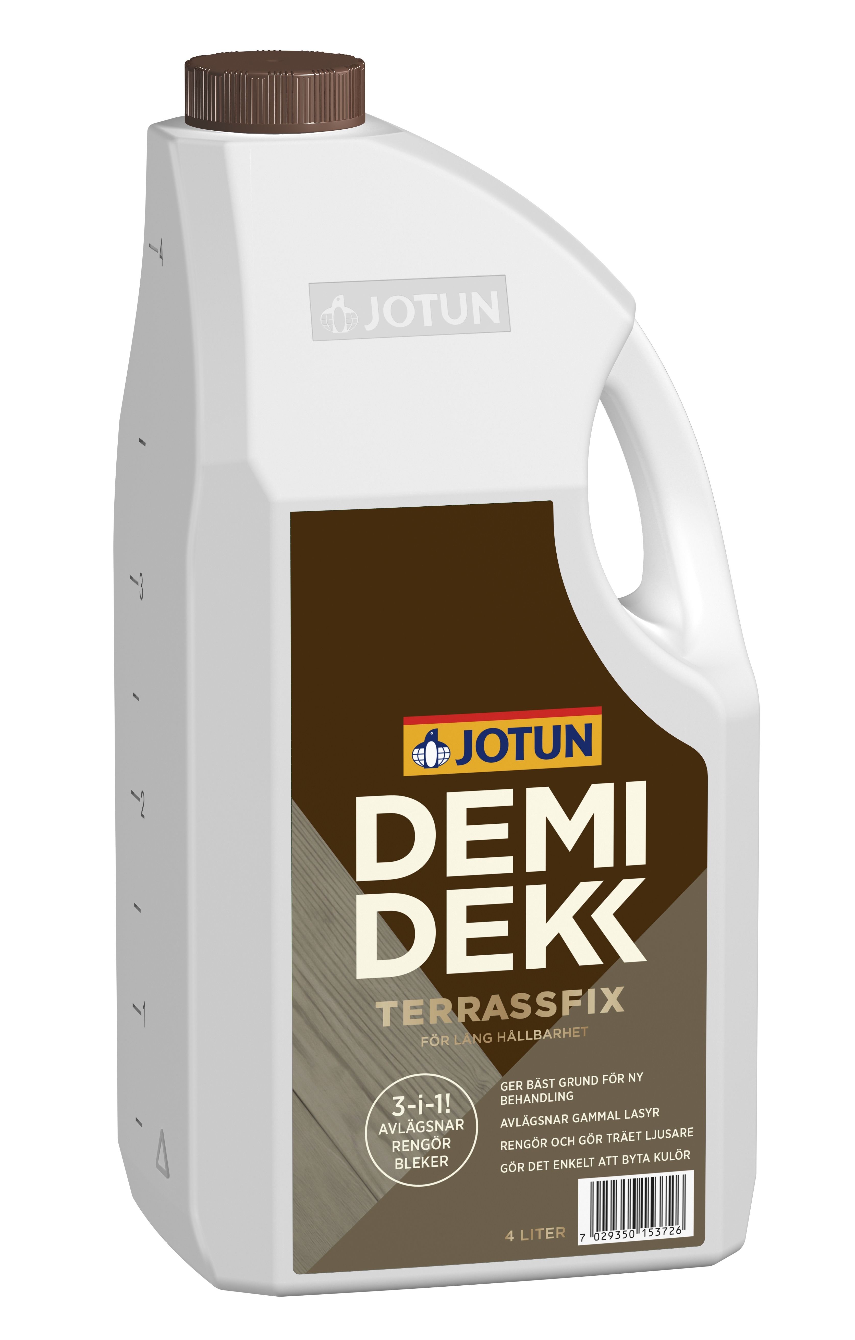 TVÄTTMEDEL DEMIDEKK TERRASS FIX 4L