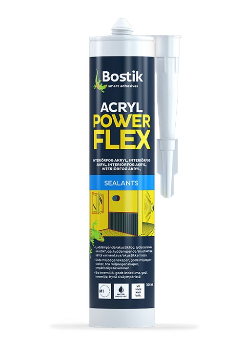 FOGMASSA AKRYL ACRYL POWER FLEX GRÅ 0,3L