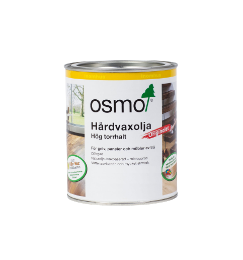 HÅRDVAXOLJA 3062 OSMO ORIGINALET MATT 0,75L