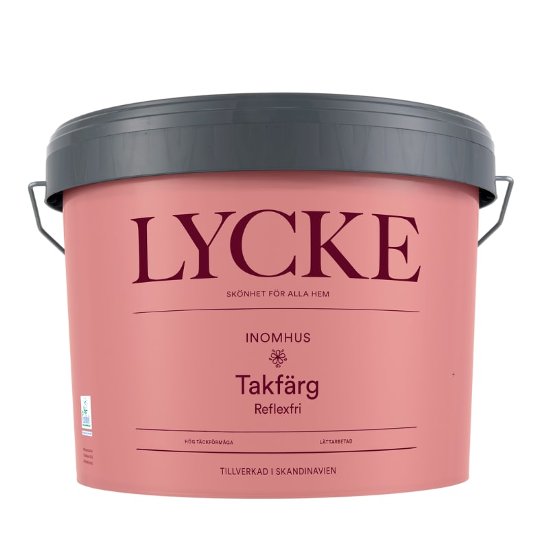 LYCKE TAKFÄRG VIT 2,7L