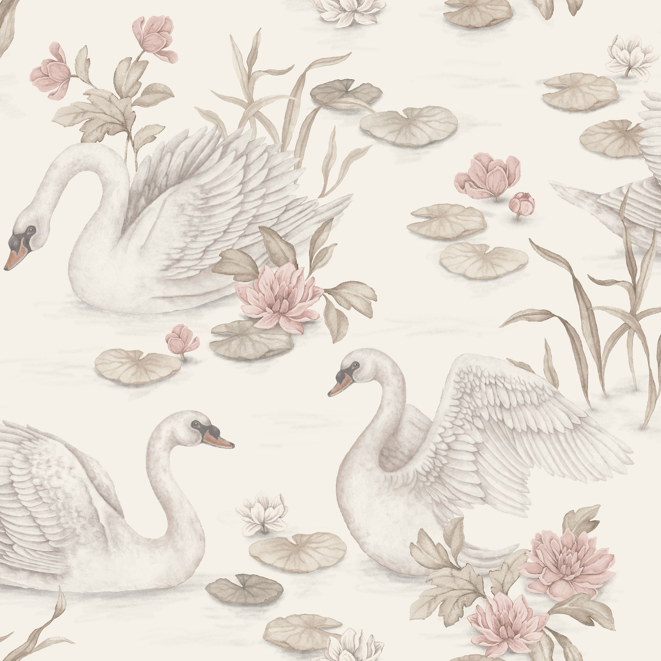 TAPET NEWBIE WALLPAPER II 6924 LILY SWAN