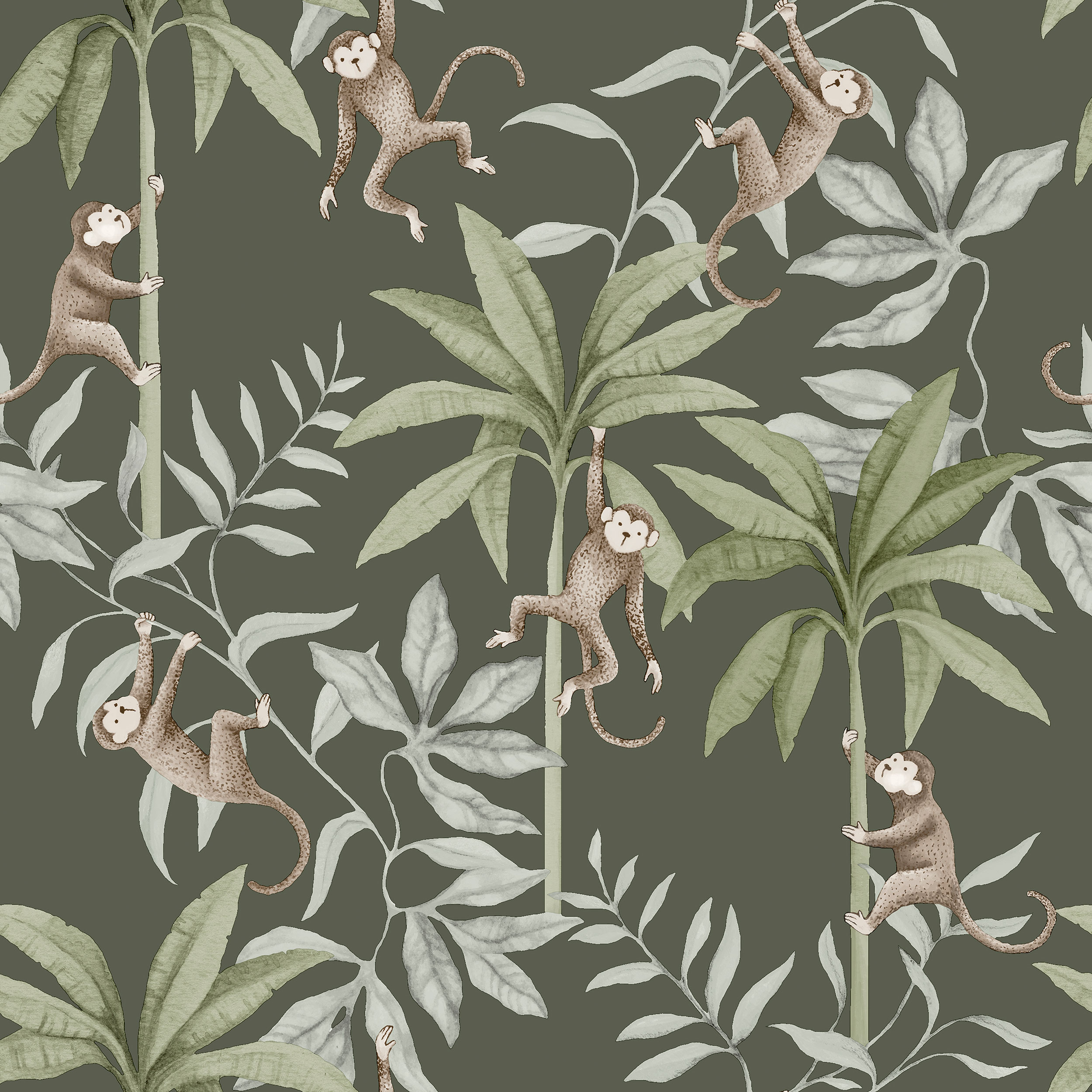 TAPET NEWBIE WALLPAPER II 6935 JUNGLE FRIENDS