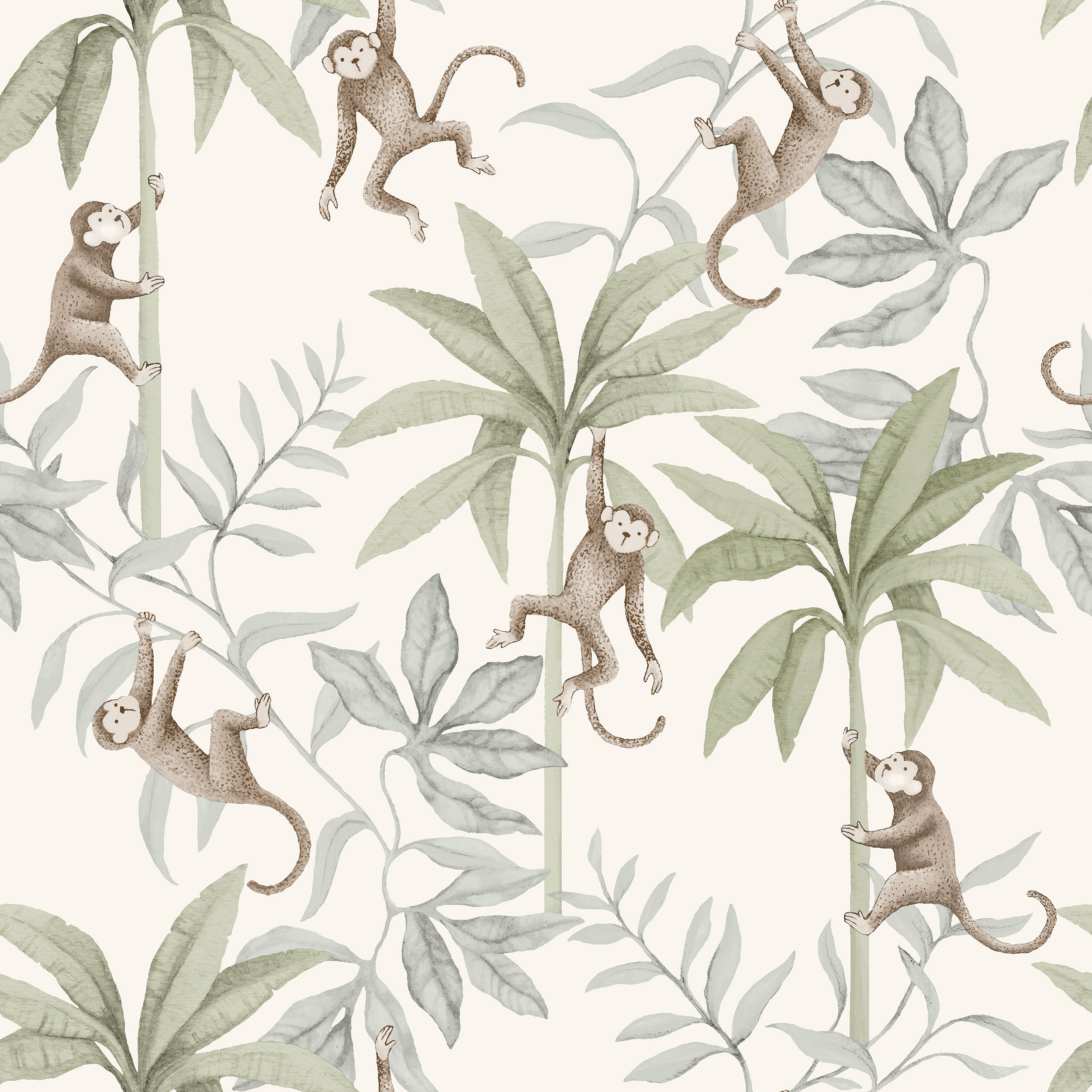 TAPET NEWBIE WALLPAPER II 6936 JUNGLE FRIENDS