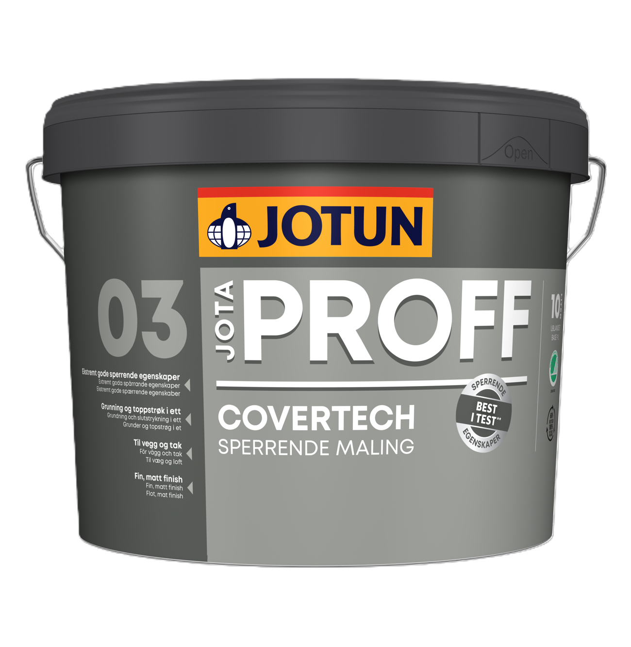 SPÄRRFÄRG JOTAPROFF COVERTECH 03 S0500-N 9L