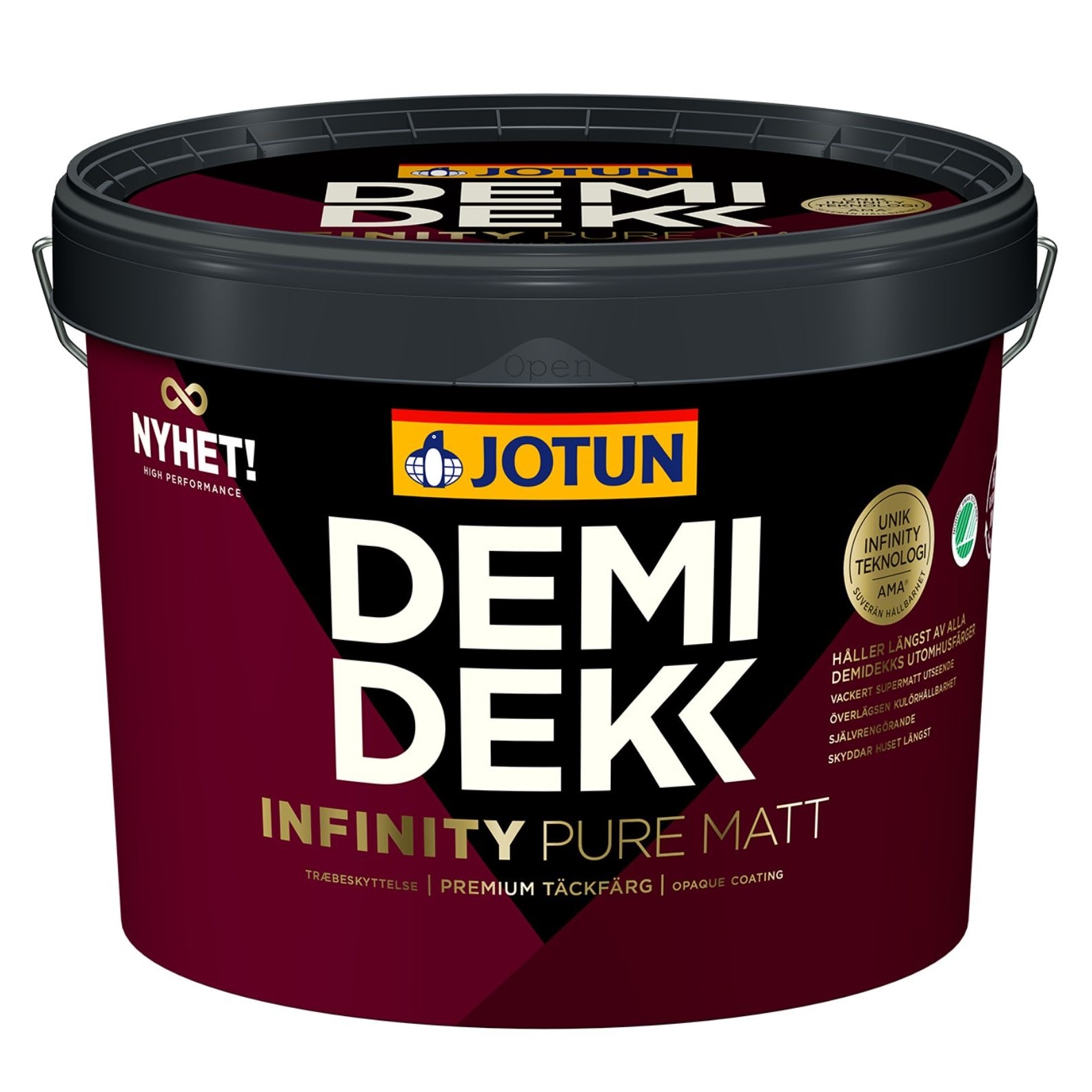 TÄCKFÄRG DEMIDEKK INFINITY PURE MATT A BAS 0,68L