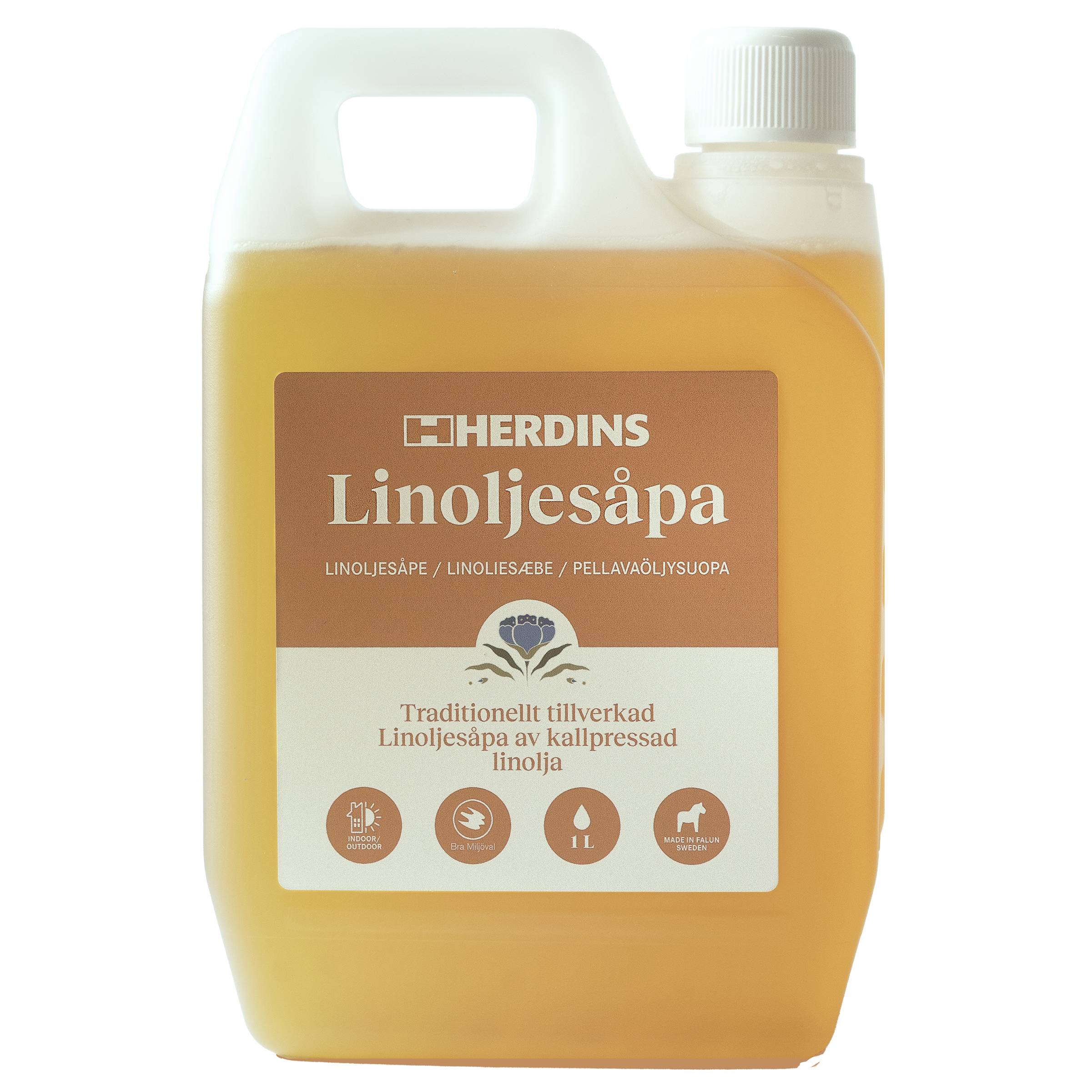 LINOLJESÅPA NATURELL